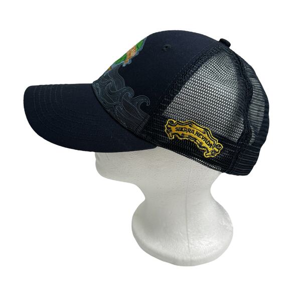 SIERRA NEVADA Beer Camp On Tour Blue Mesh SnapBack Cap Hat Cotton Polyester - Picture 3 of 9